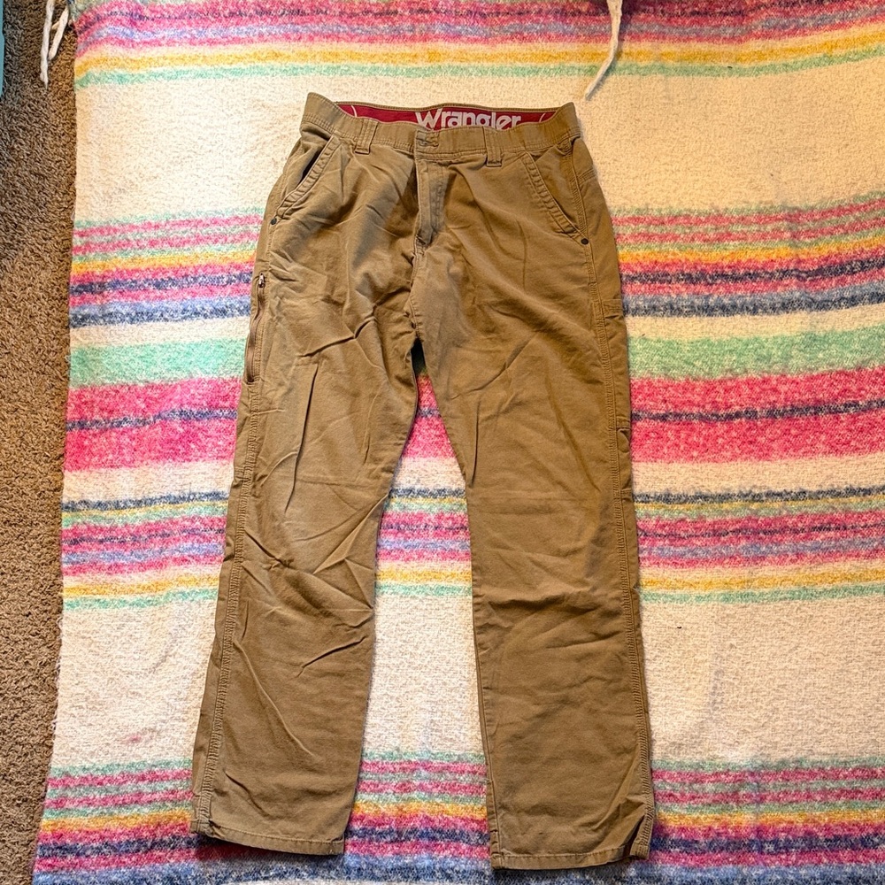 Wrangler Men's Tan Cargo Pants